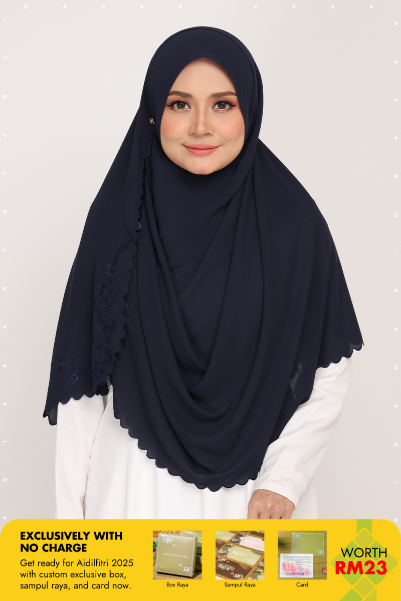 Instant Sulam Metal Blue