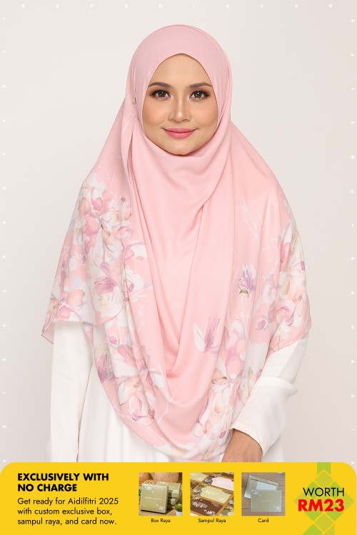 Long Shawl Printed Karya Mimi Blush