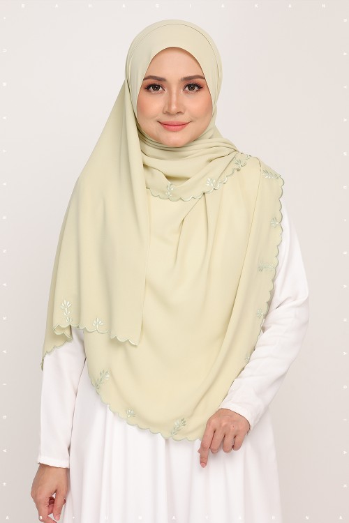 Shawl Sulam Mindaro Green