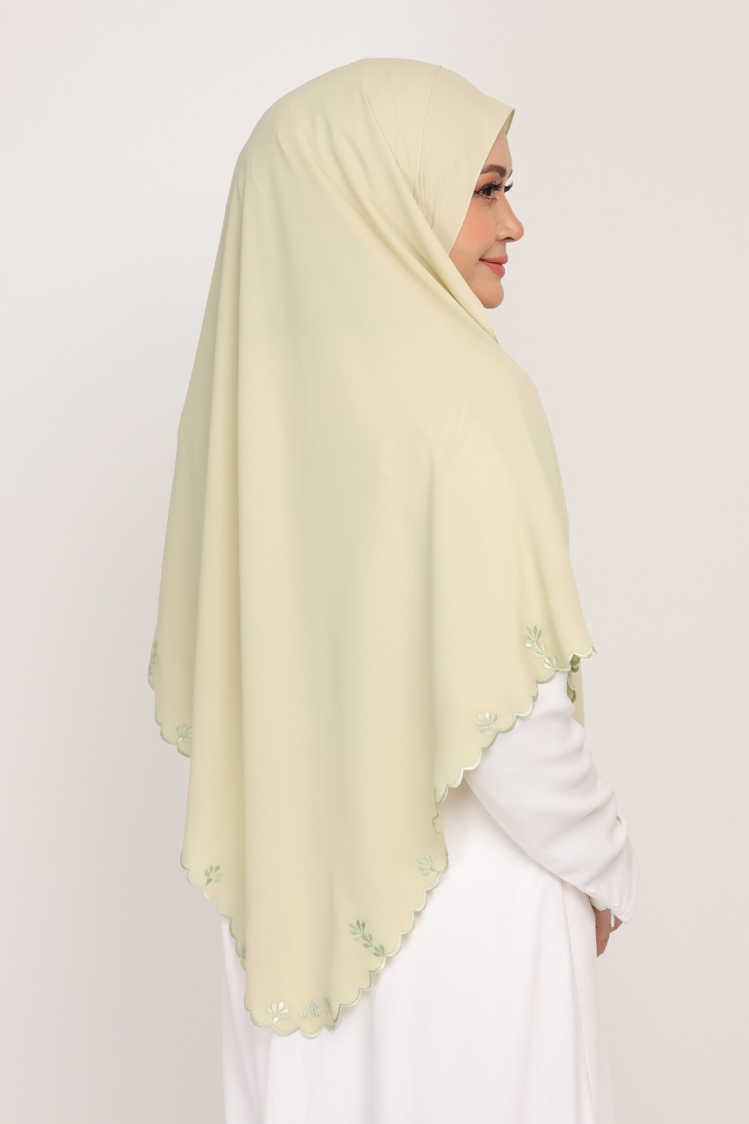 Shawl Sulam Mindaro Green