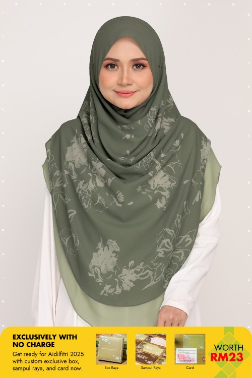 Umma Printed 2-Layer Mint Pistachio