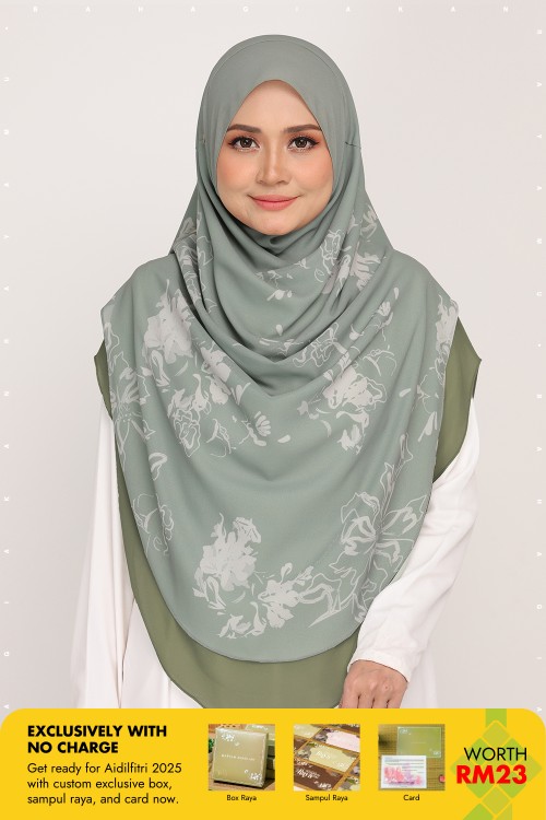 Umma Printed 2-Layer Mint Pistachio