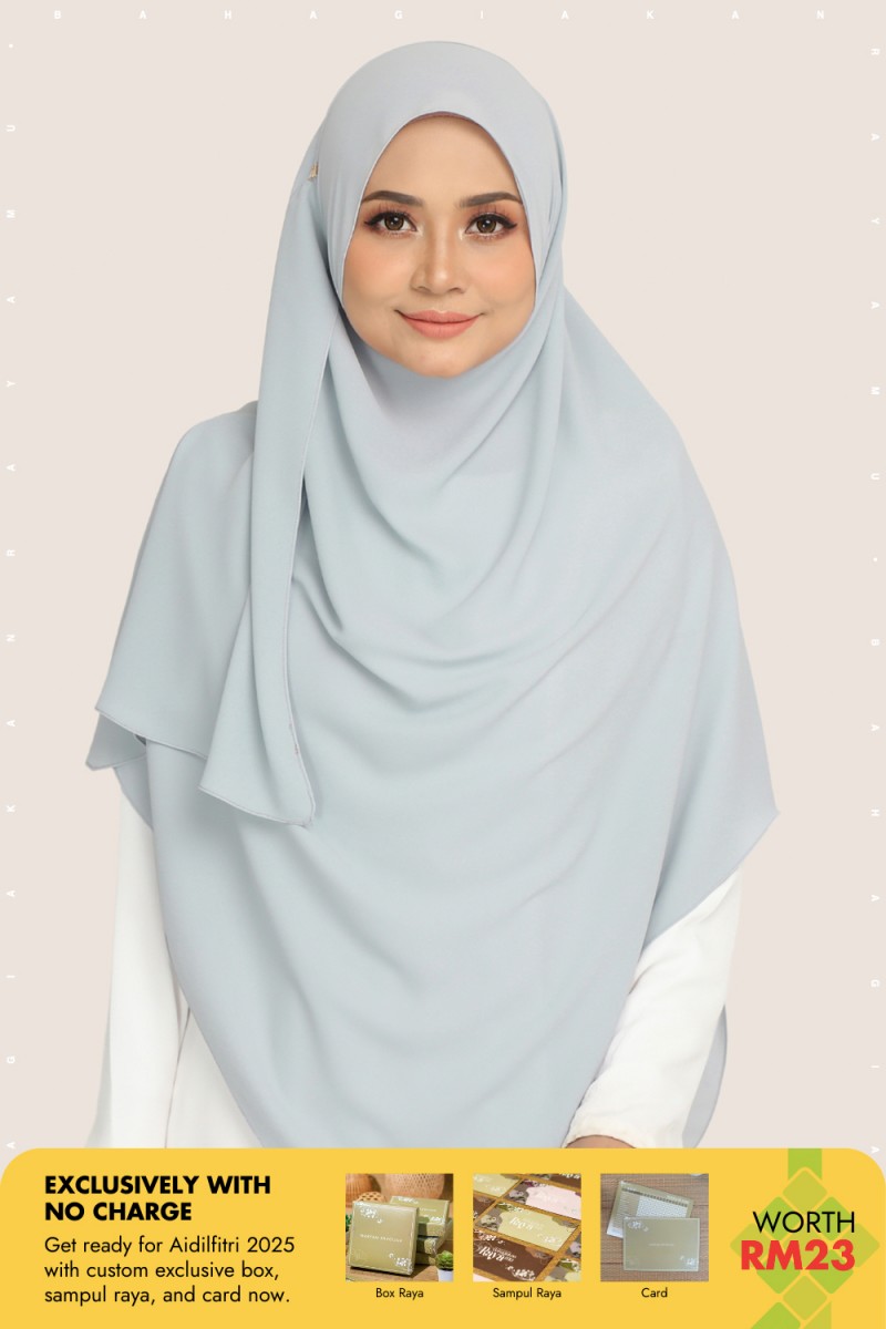 Umma Shawl Merangsri Mint Blue