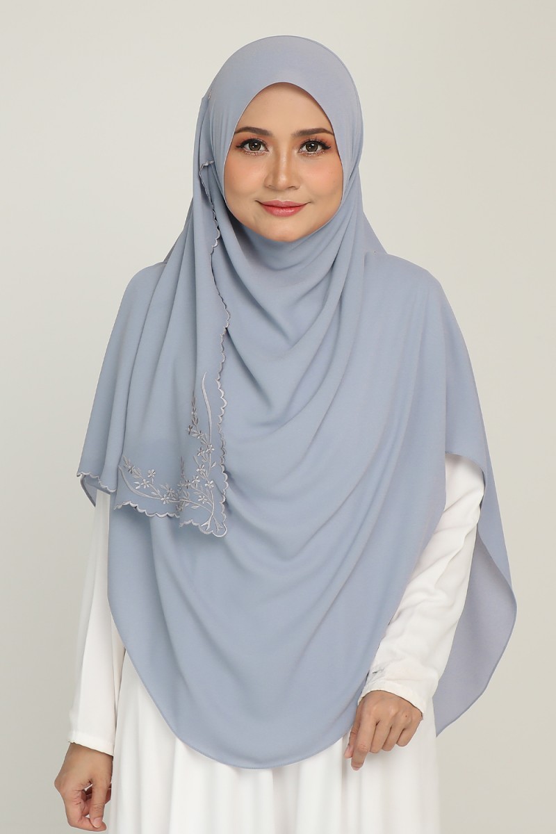 [AS-IS]-Umma Shawl Sulam Blue