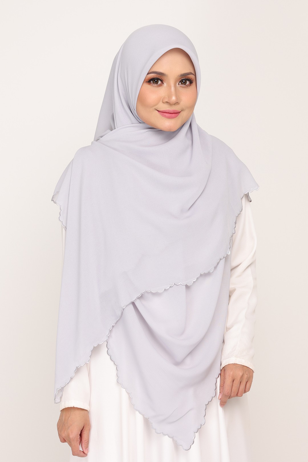 Bawal Sulam Melrose Grey