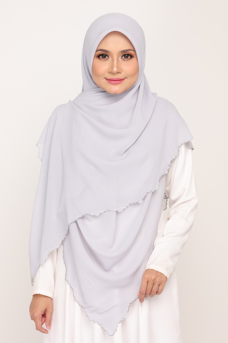 Bawal Sulam Melrose Grey