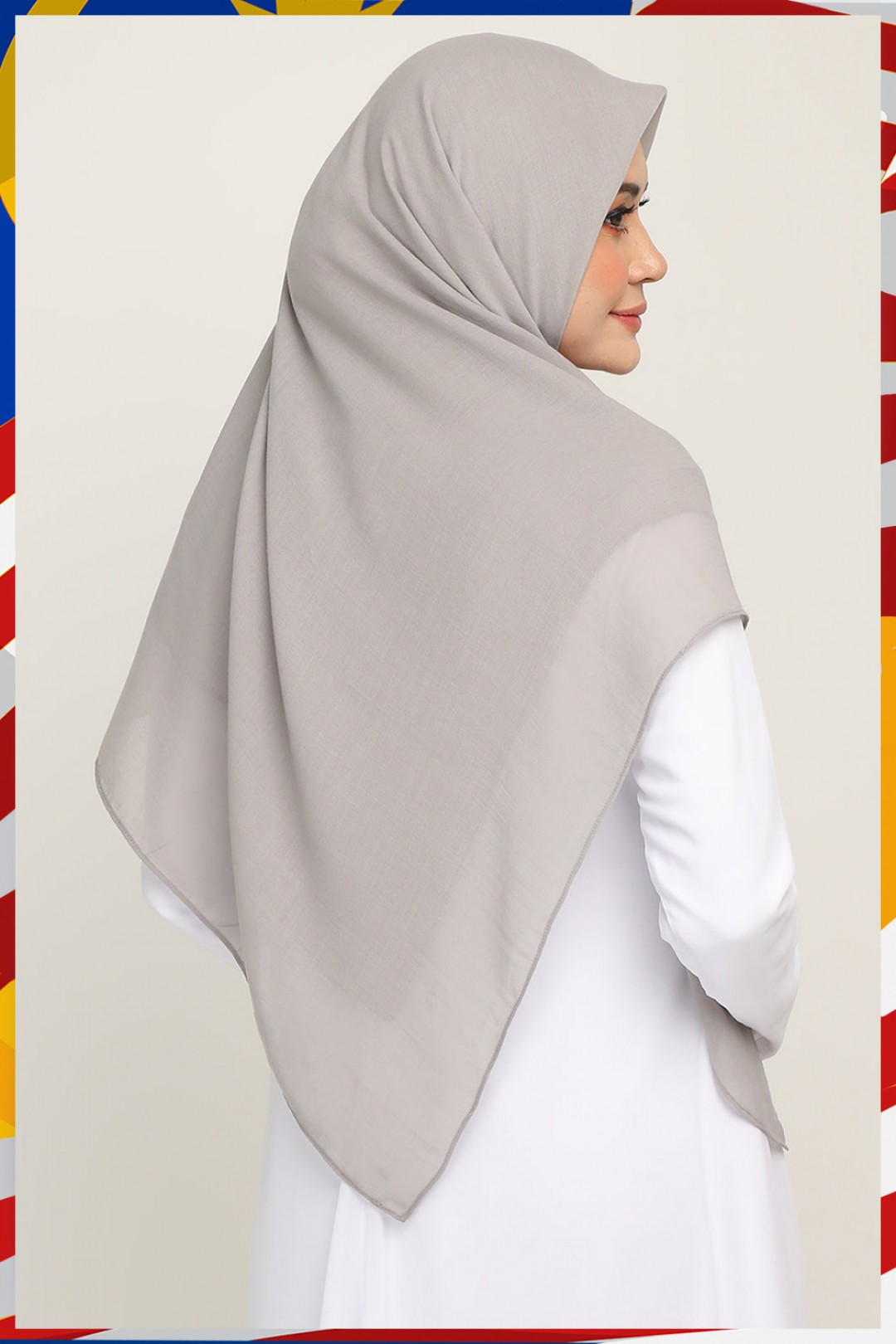 Classic Bawal Metallic Grey