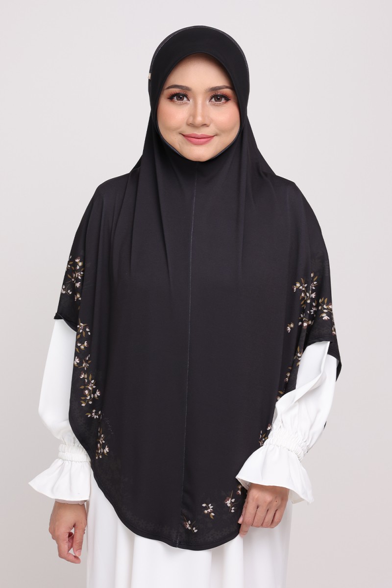 [AS-IS]-Sarung Printed Radiyyah Nature Black