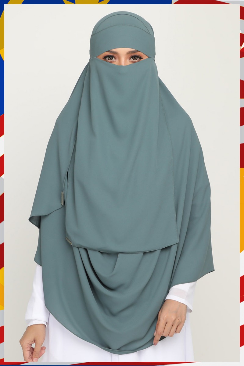 Niqab Adriatic Green