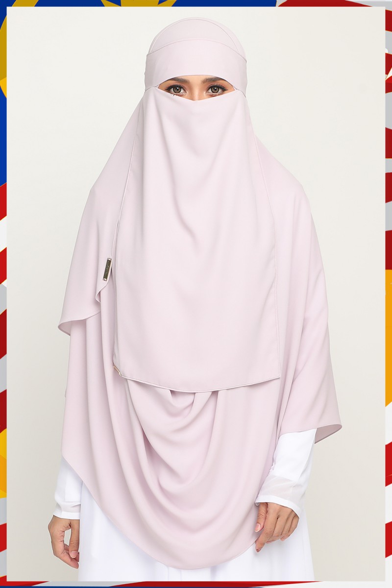 As-Is Niqab Pale Orchid
