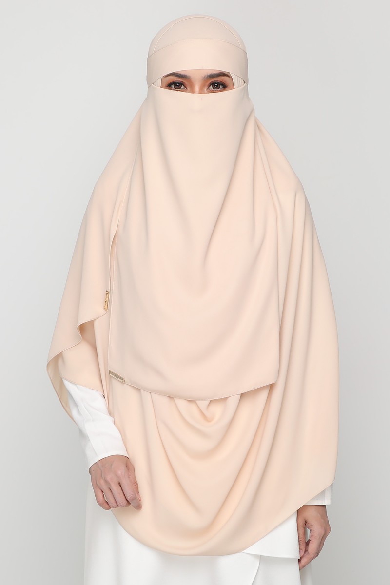 [AS-IS]- Niqab Beige Warm