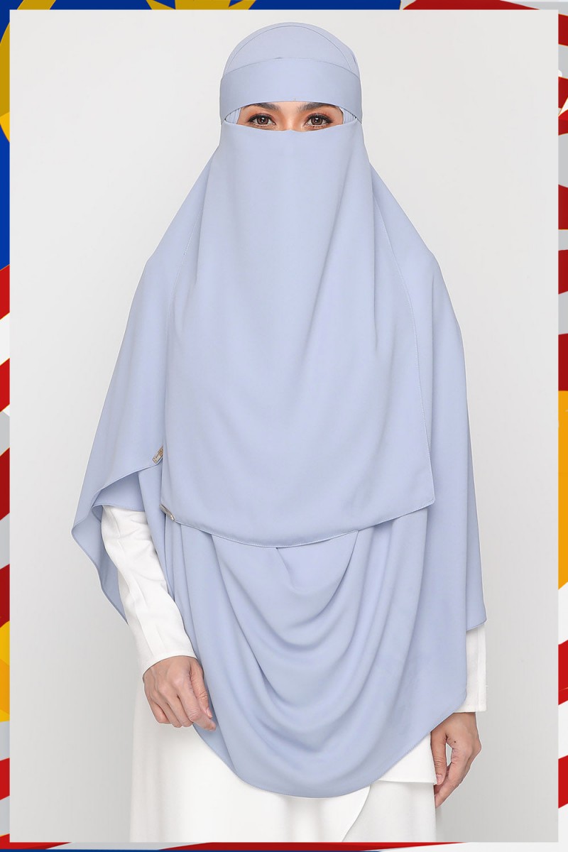 As-Is Niqab Chrome Blue