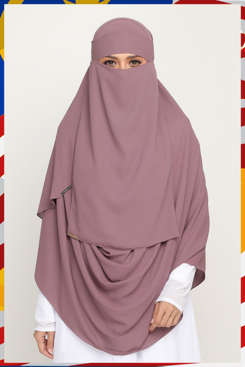 Niqab Light Plum