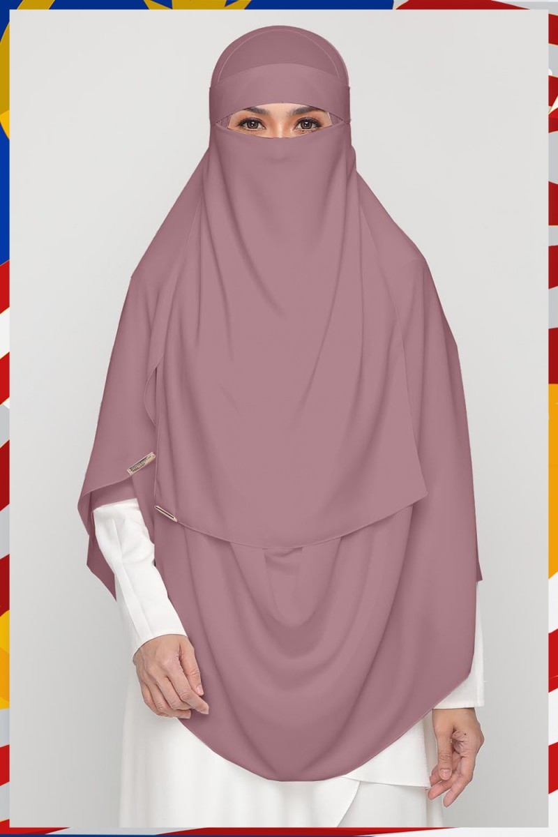 As-Is Niqab Pink Puce