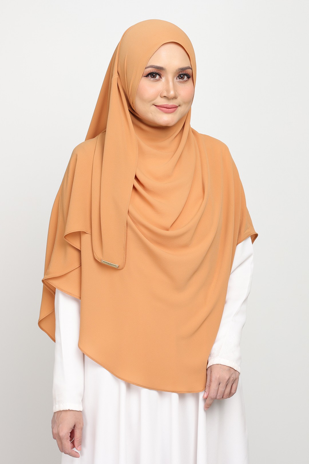 Umma Shawl Khawla  Ochre Brown