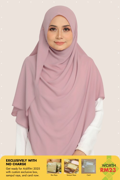 Umma Shawl Merangsri Orchid Bloom