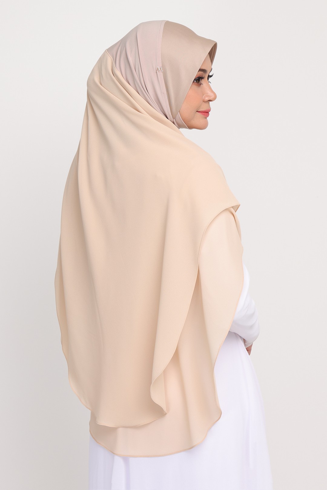 As-Is Khimar 3 Layer Pale Dogwood