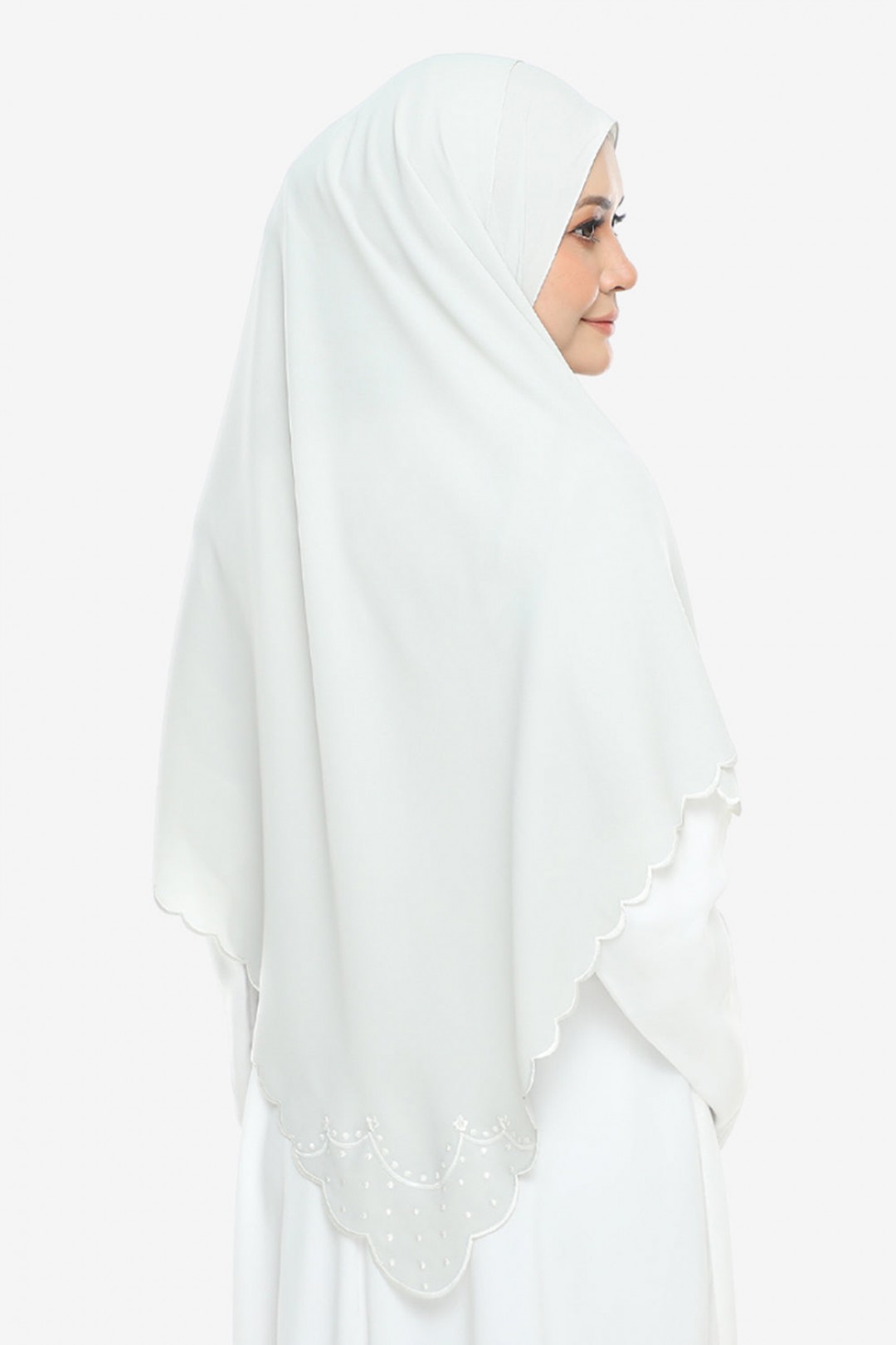 As-Is Shawl Sulam Pansy Classic Gray
