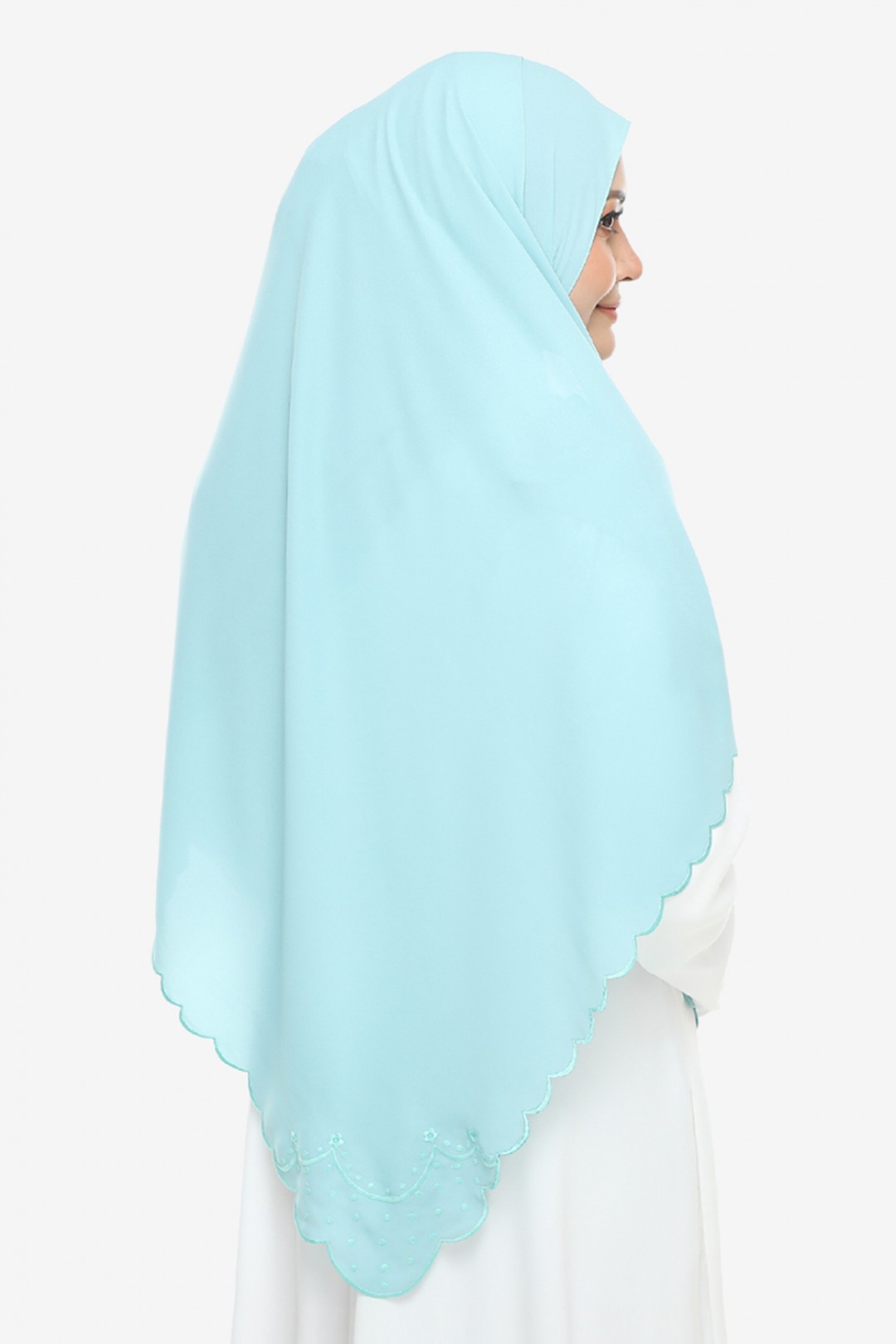 As-Is Shawl Sulam Pansy Light Mint