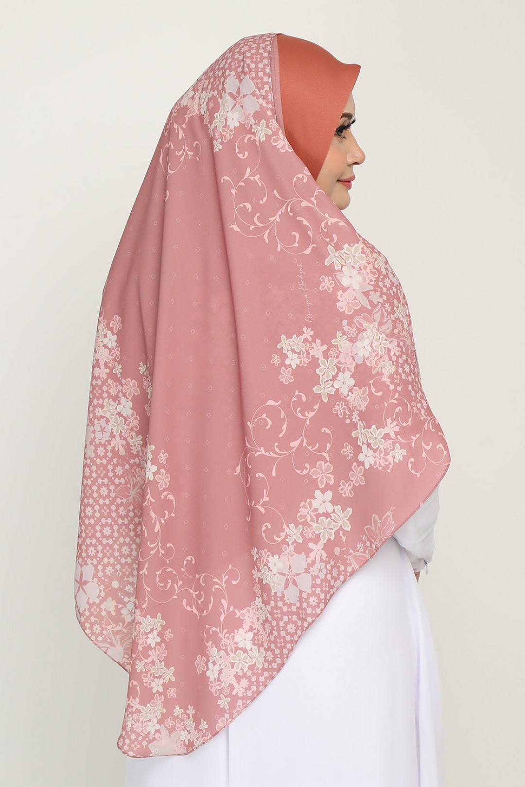 [AS-IS]- Instant Printed Awning Khamsiyyah Pastel Peach