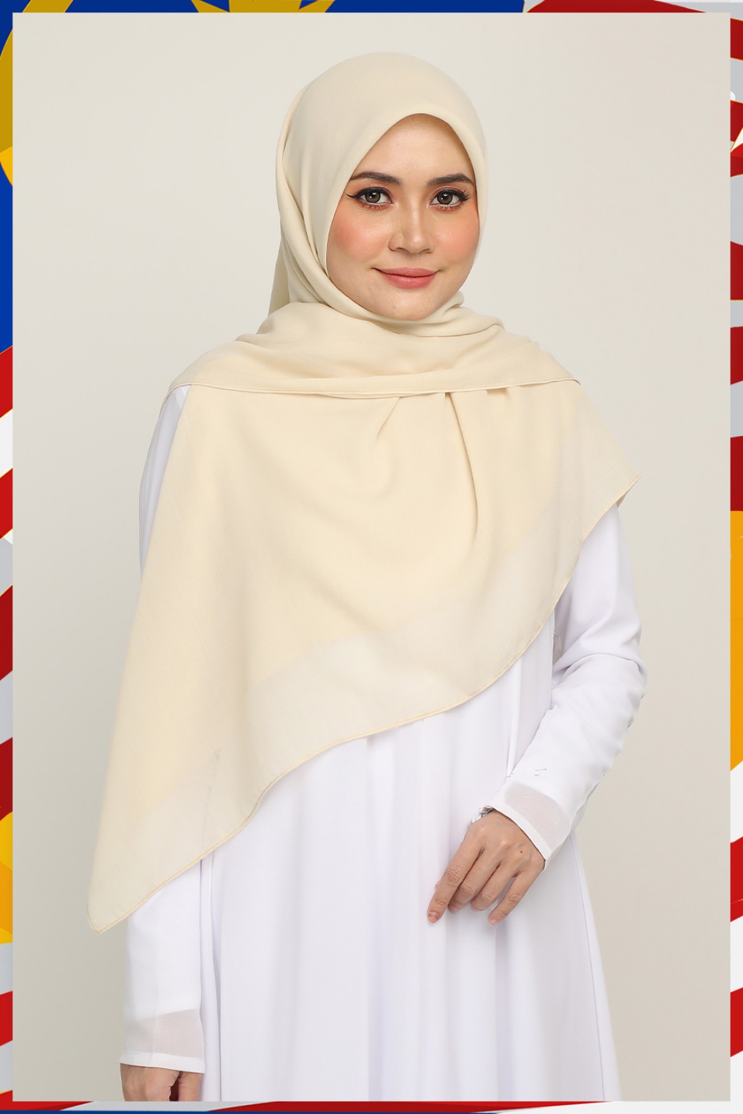 Classic Bawal Pastel Cream