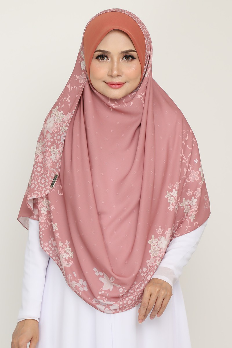 [AS-IS]- Instant Printed Awning Khamsiyyah Pastel Peach