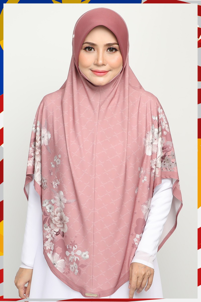 Sarung Printed Ghaniyah Peachy Melon