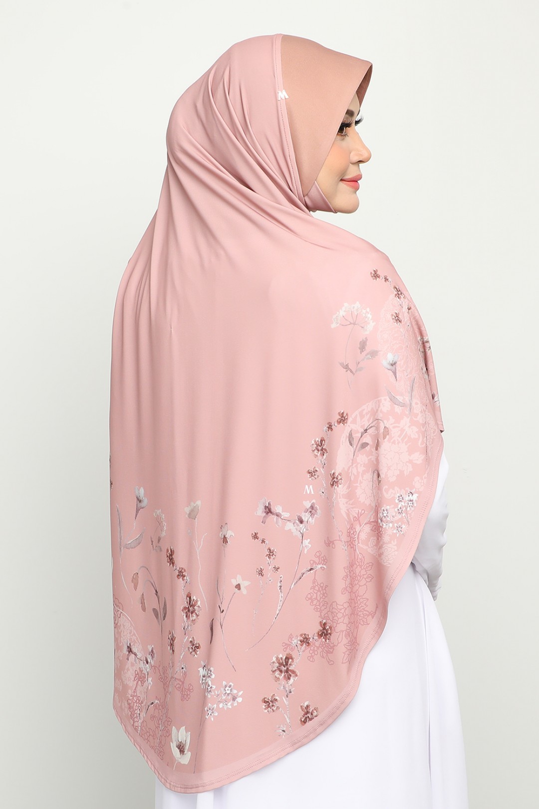 Sarung Printed Najdiyyah Peach Yogurt