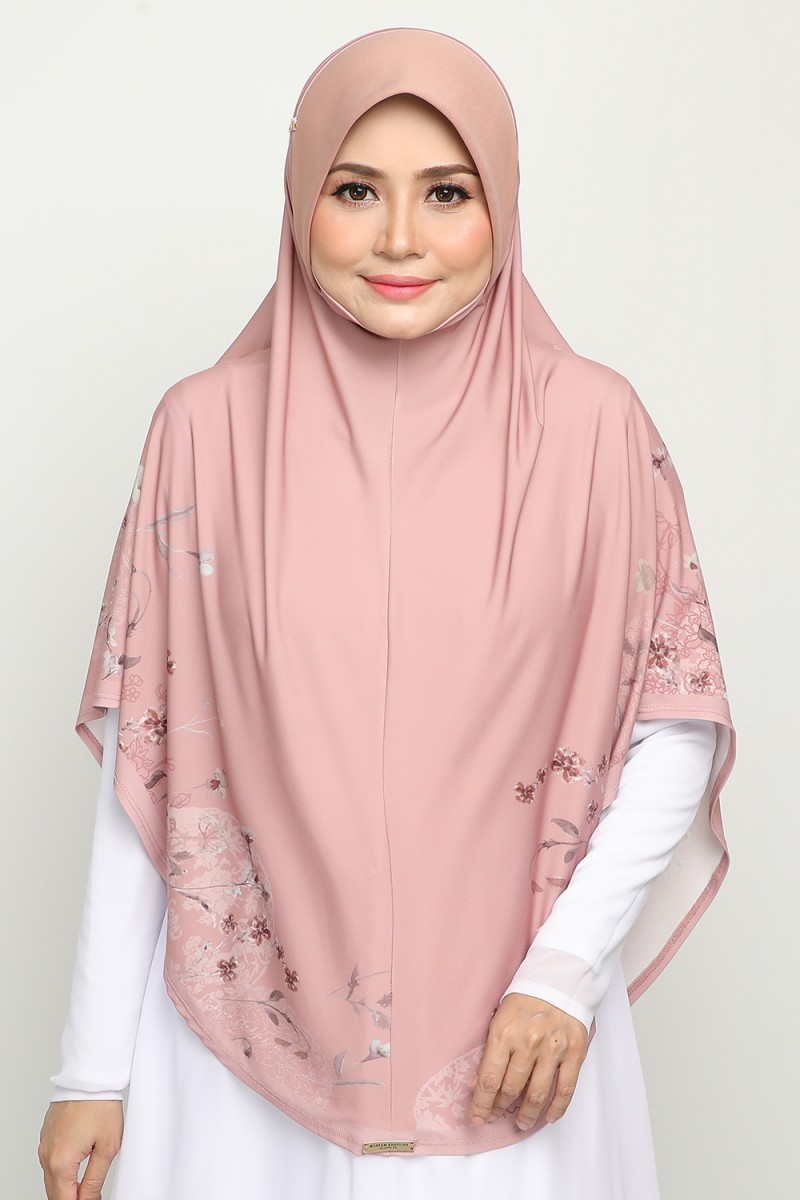 Sarung Printed Najdiyyah Peach Yogurt