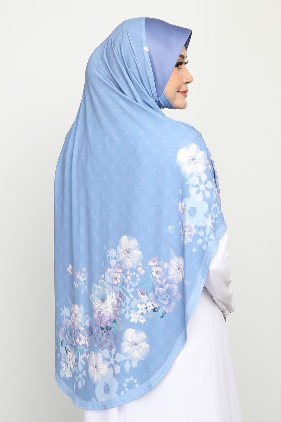 Sarung Printed Ghaniyah Picton Blue