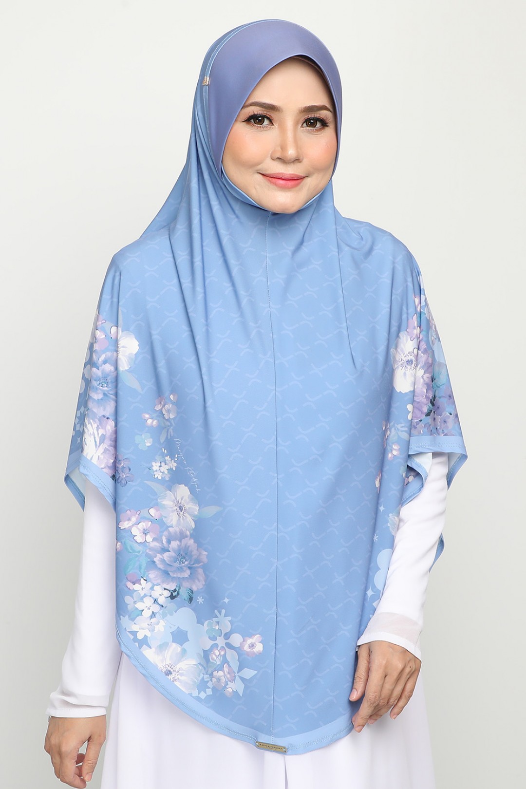 Sarung Printed Ghaniyah Picton Blue