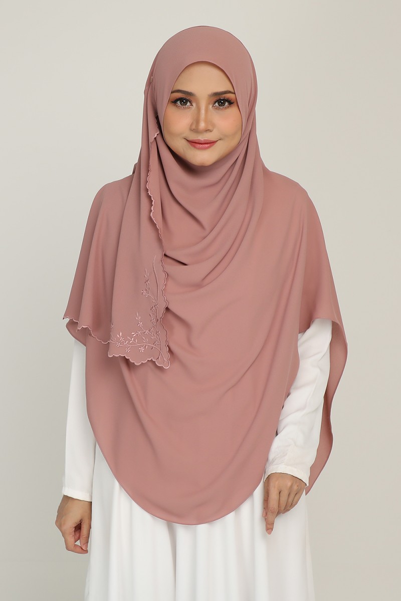 [AS-IS]-Umma Shawl Sulam Pink Buff