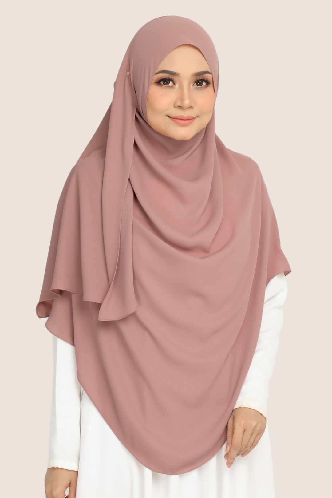 Umma Shawl Merangsri Pink Buff