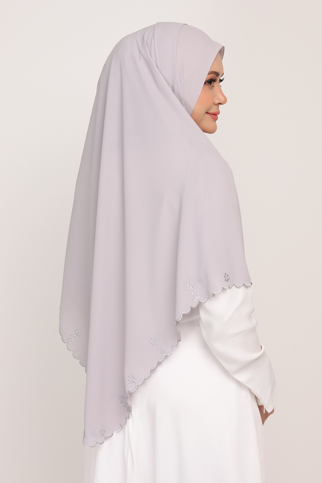 Shawl Sulam Platinum Ash