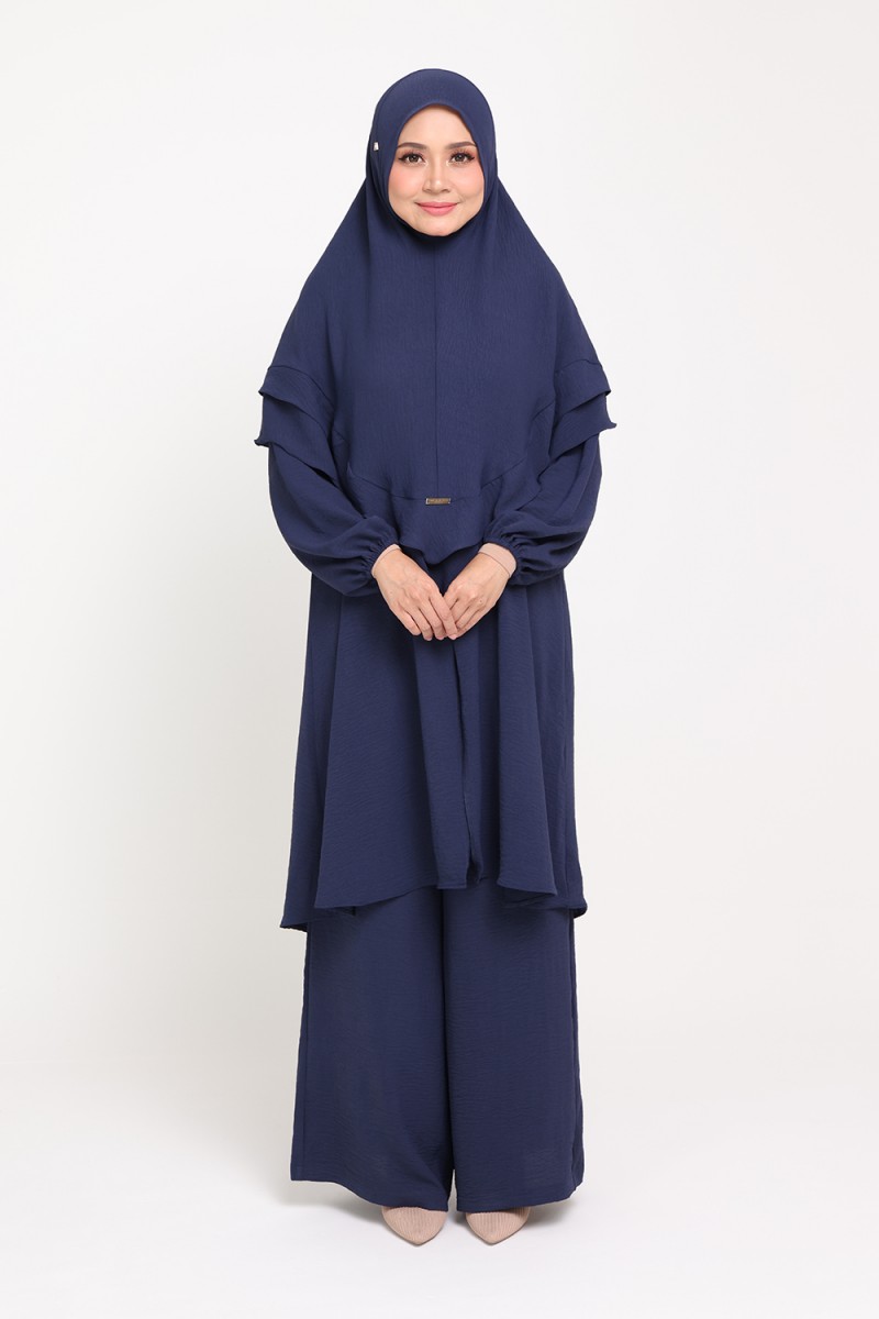 Sut Safiyyah Rich Blue ( Jubah Only )