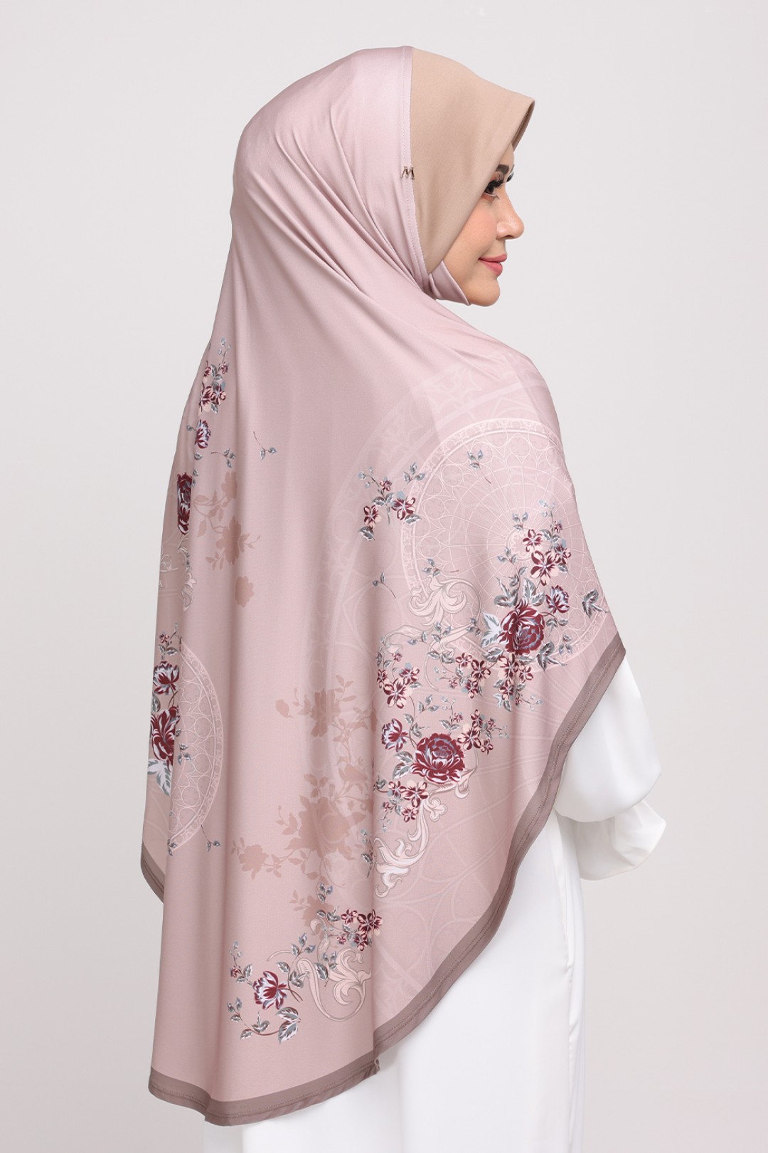 Sarung Printed Saadiyyah Rosy Cream