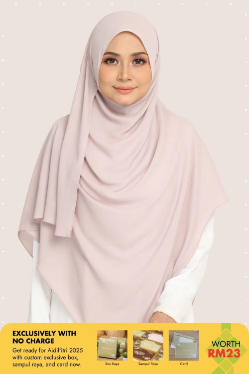 Umma Shawl Merangsri  Rosy Pale