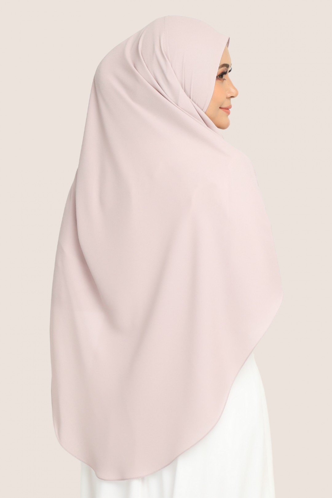 Umma Shawl Merangsri  Rosy Pale