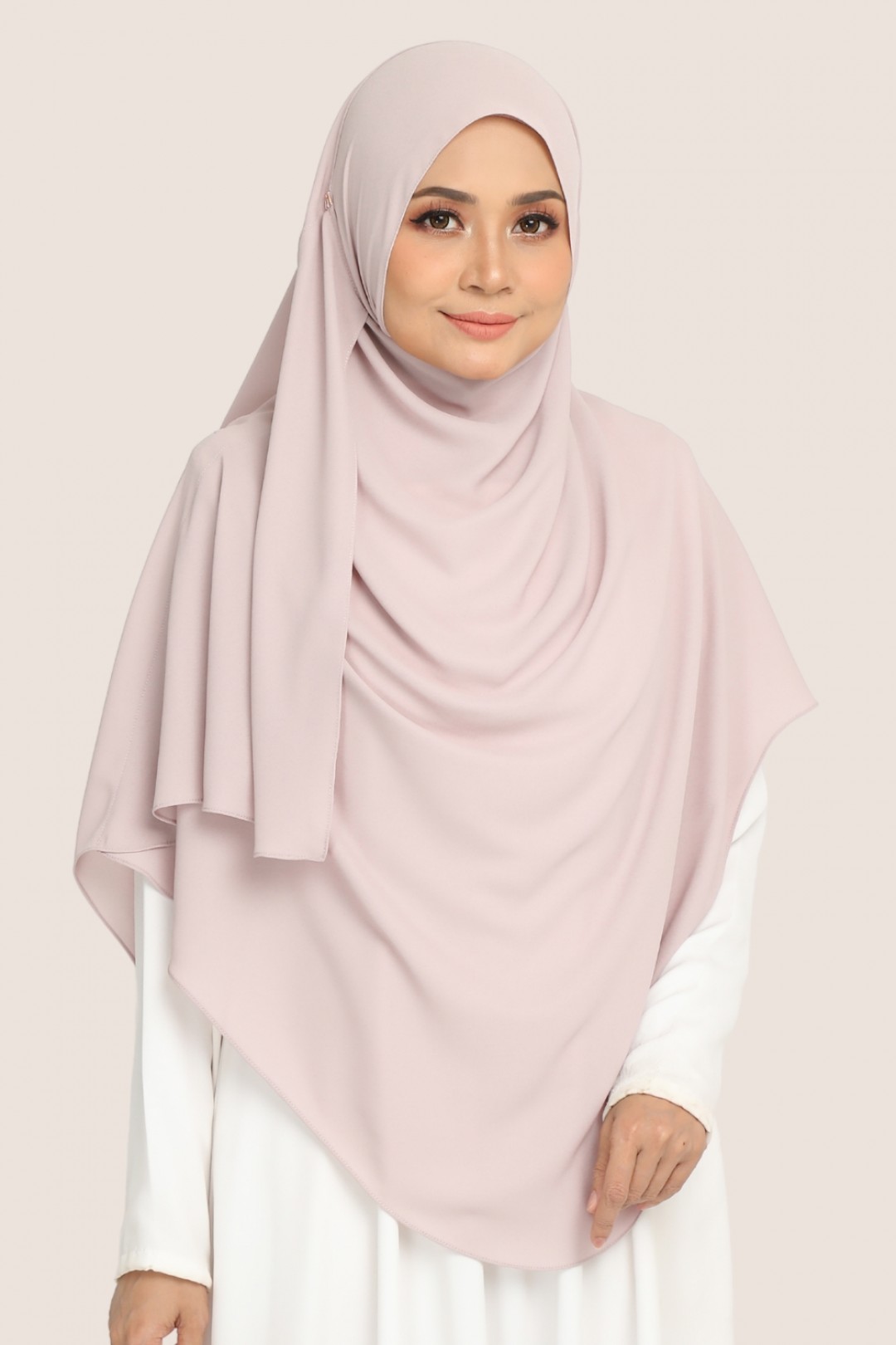 Umma Shawl Merangsri  Rosy Pale