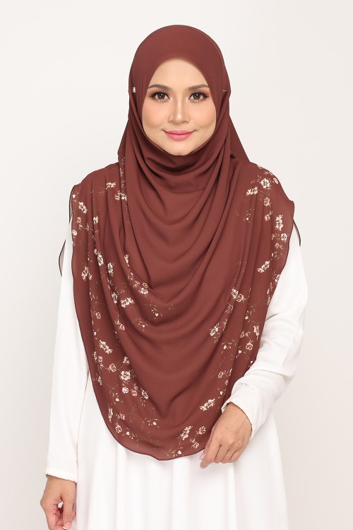Umma Printed Arwa Seal Brown