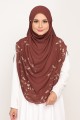 Umma Printed Arwa Seal Brown