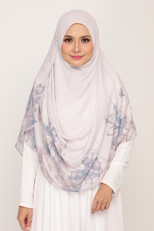 Long Shawl Printed Karya Sea Salt