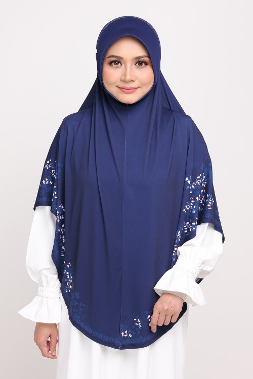 Sarung Printed Radiyyah Space Indigo