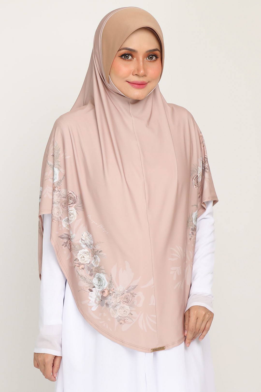 Sarung Printed Zahra Misty Pink