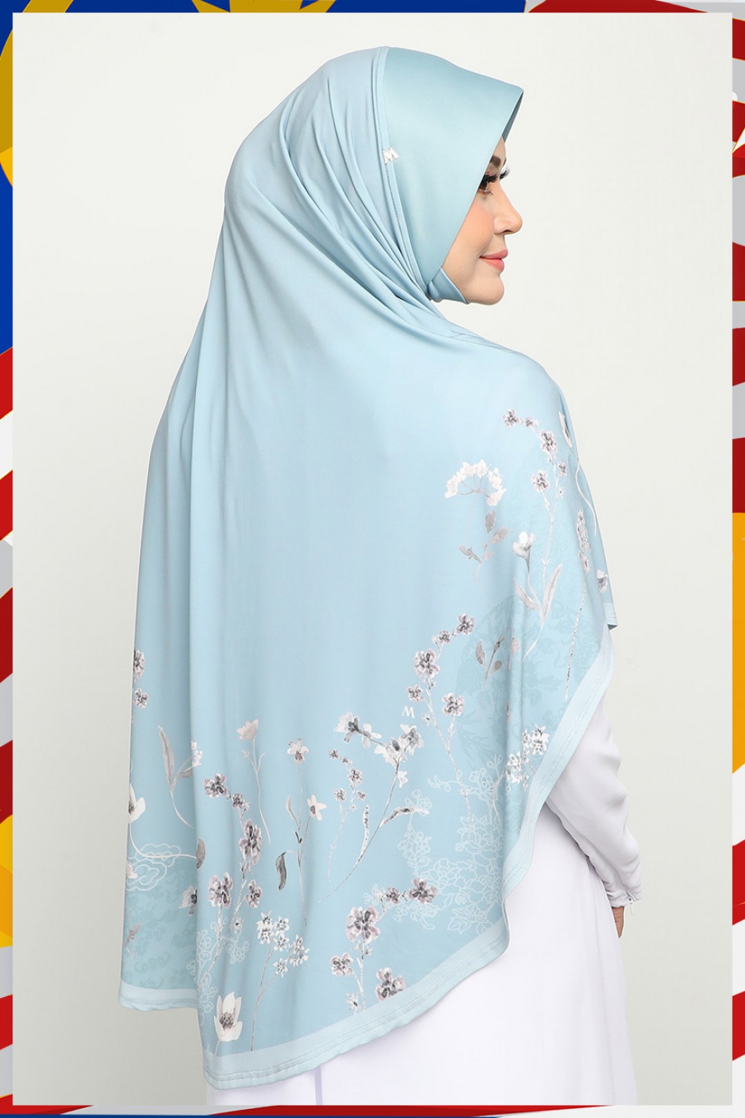 Sarung Printed Najdiyyah Candy Teal