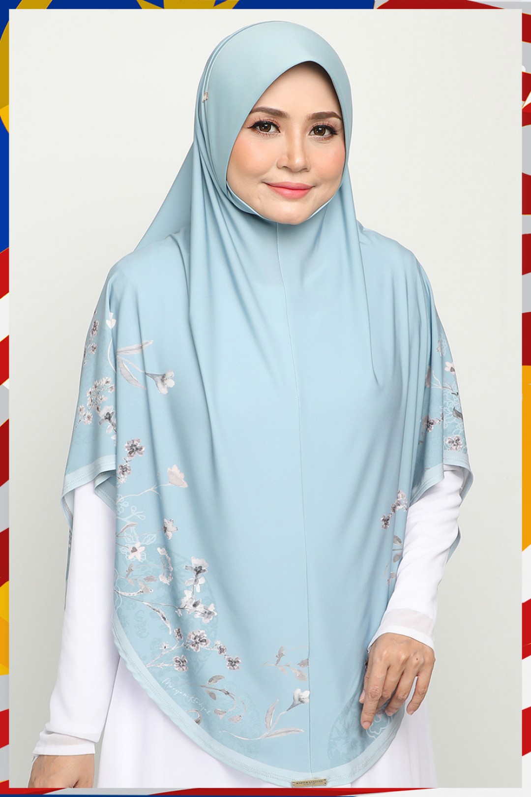 Sarung Printed Najdiyyah Candy Teal