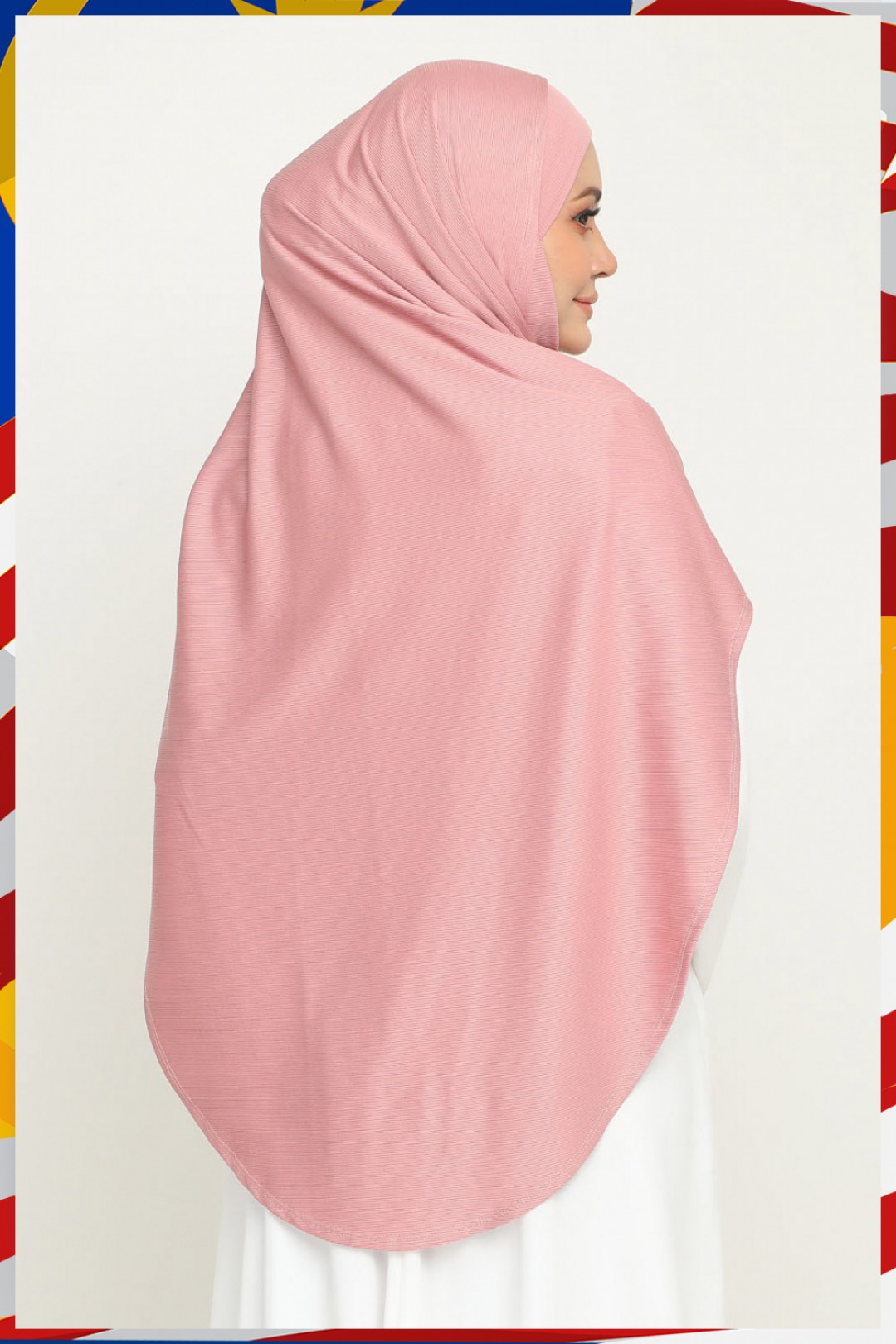 As-Is Sarung Syria Flamingo Pink