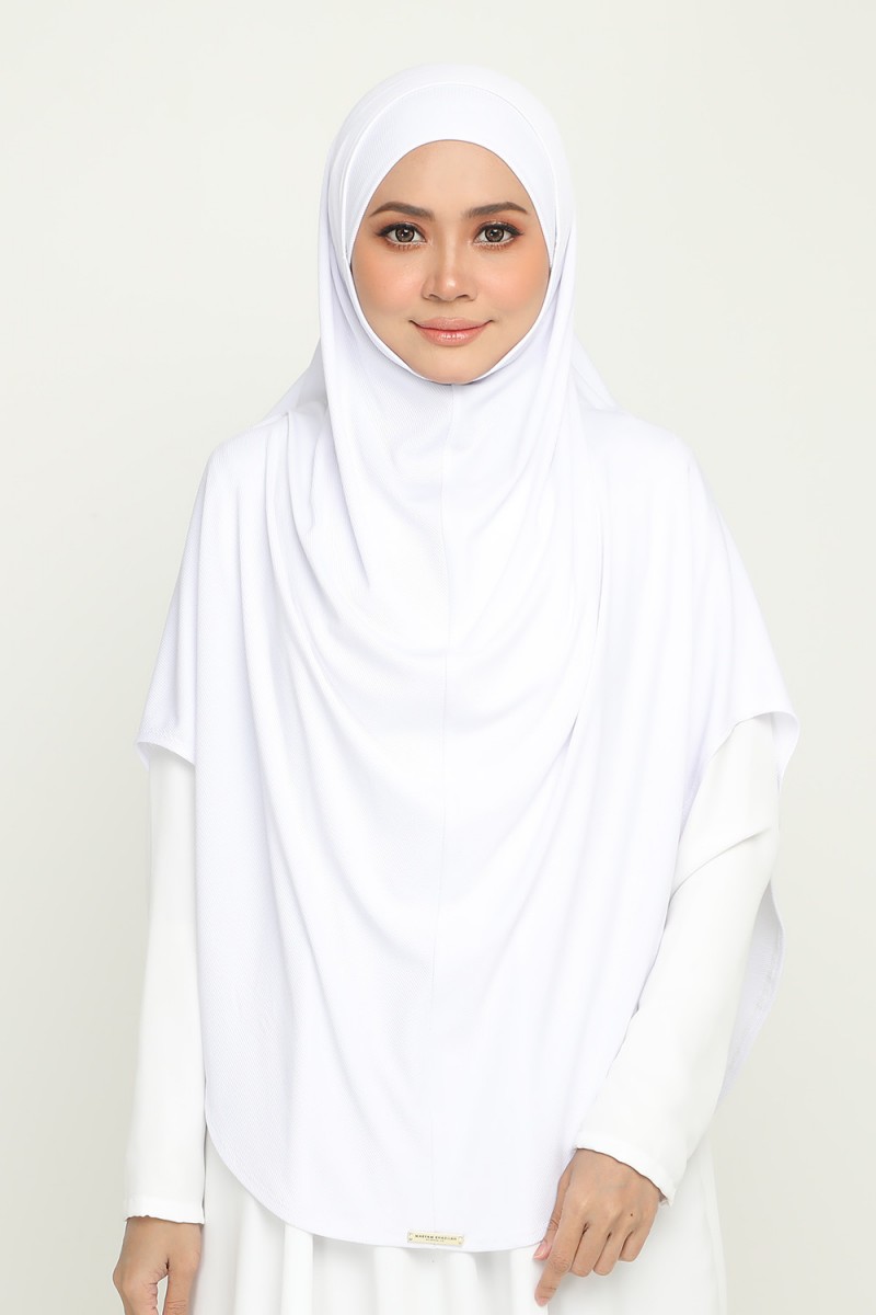 Sarung Syria Simply White