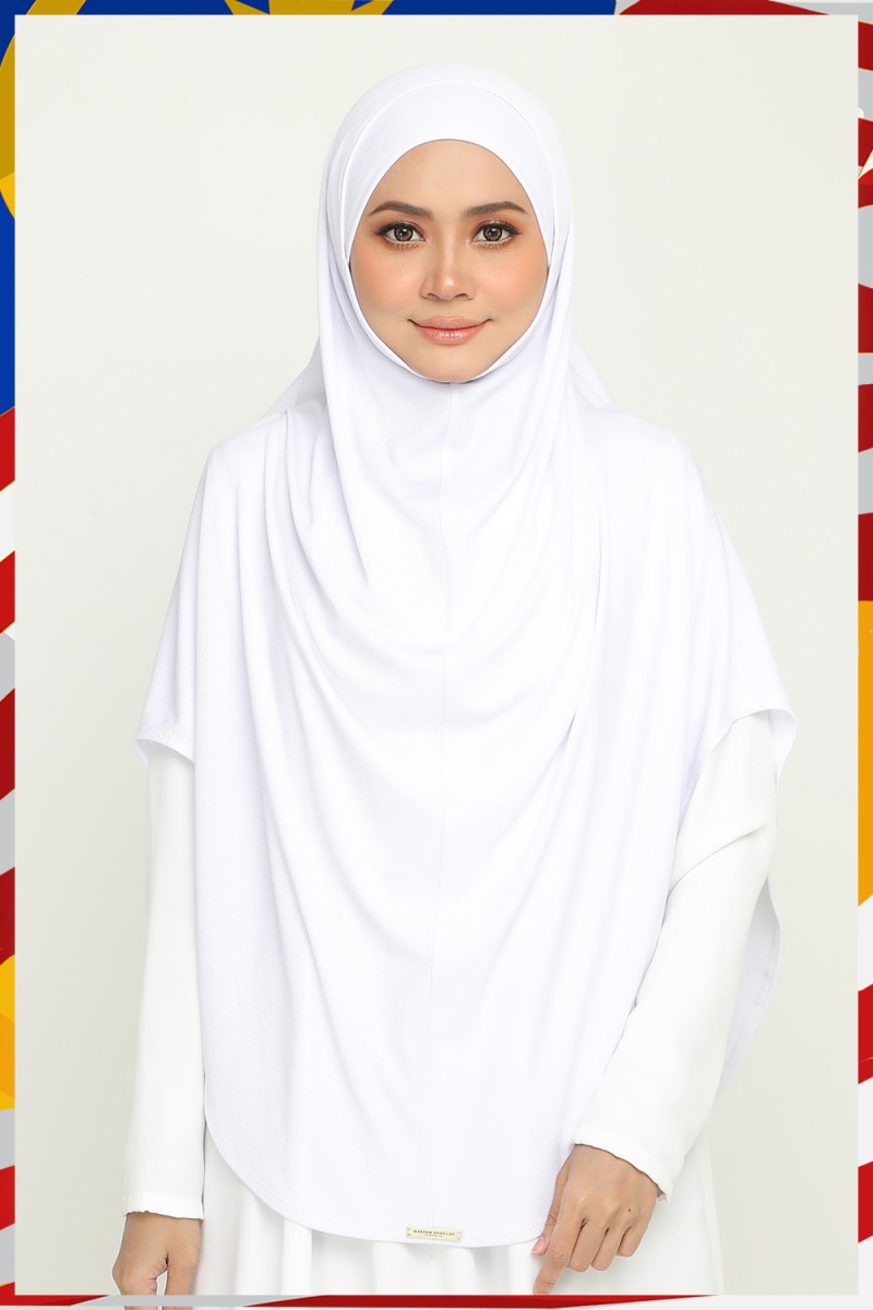 Sarung Syria Simply White