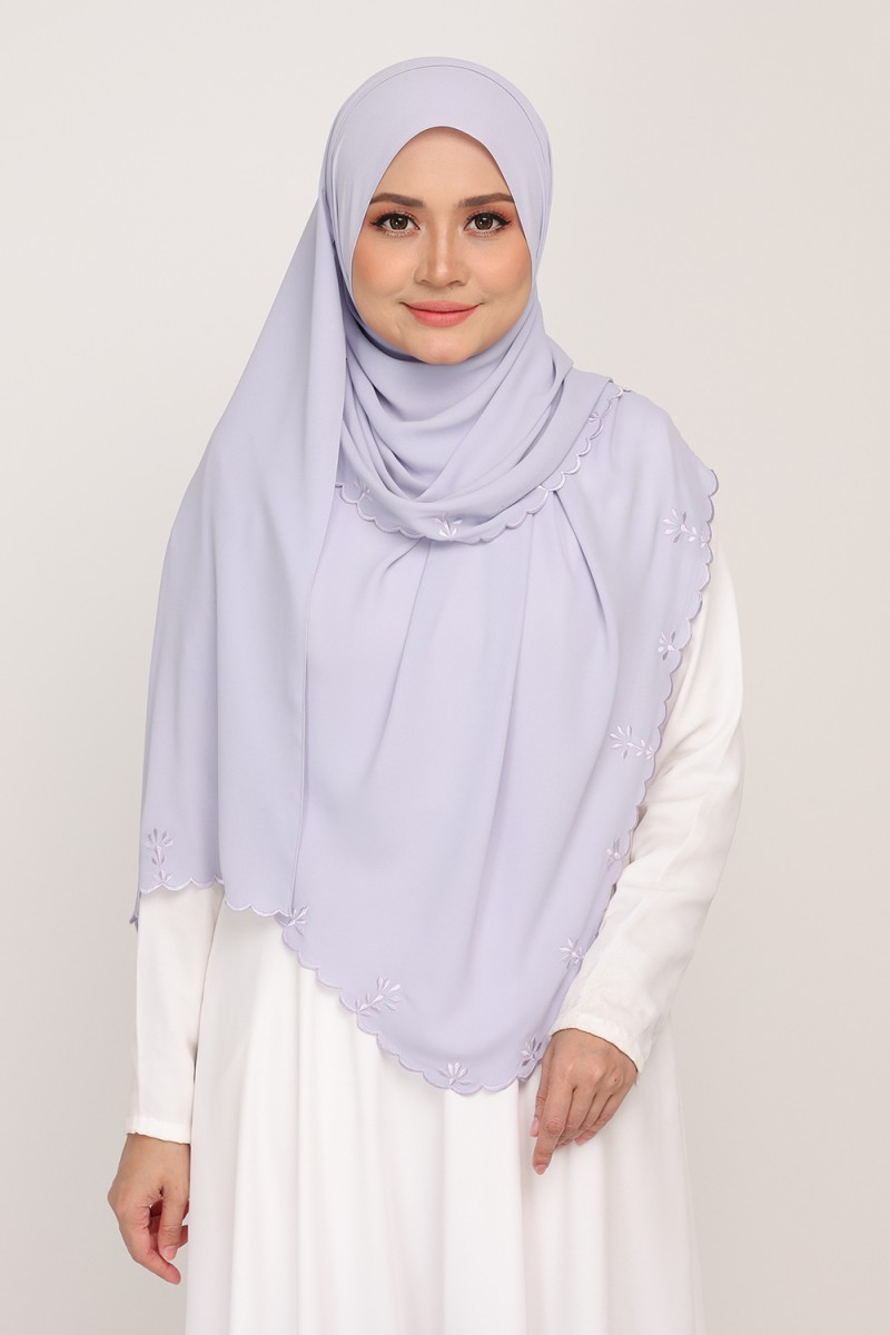 Shawl Sulam Thistle Ash